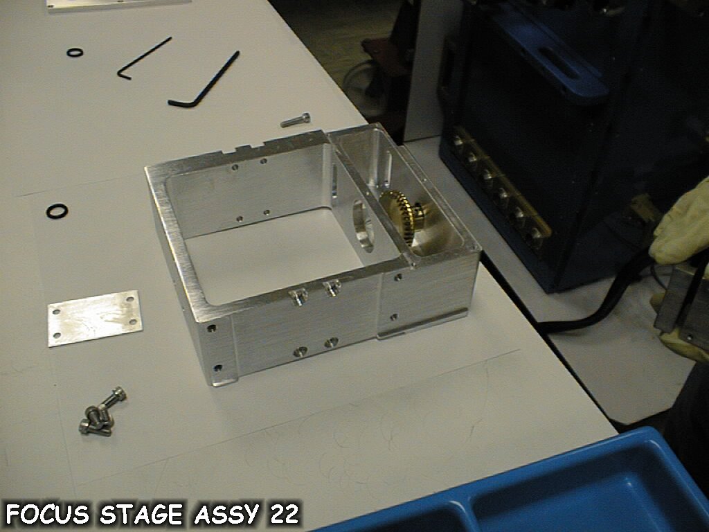focus stage assy 22